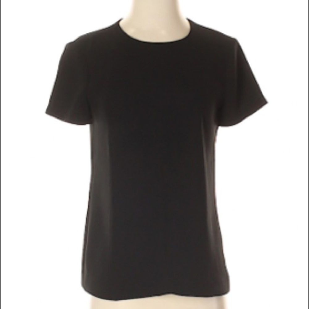 Jcrew Short Sleeve Crew Neck Blouse Size:2